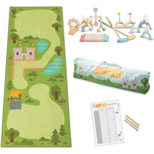 image:imageMindWare Oh So Fun Mini Golf Set  Indoor amp Outdoor Kids Golf Set with 7 Obstacles for EverChanging Golf for Kids Experience  Enhances HandEye Coordination and Critical Thinking  Ages 3 and Up