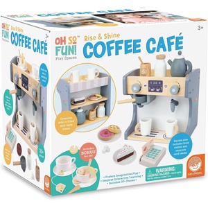 image:imageMindWare Oh So Fun Rise amp Shine Coffee Caf and Kids Tea Set for 3 Year Olds and Up