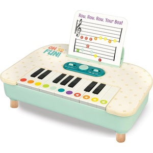 image:imageMindWare Oh So Fun TakeAlong Piano Toy for Toddlers  Interactive Musical Learning Toy with Lights and Sounds Ages 12 Months and Up