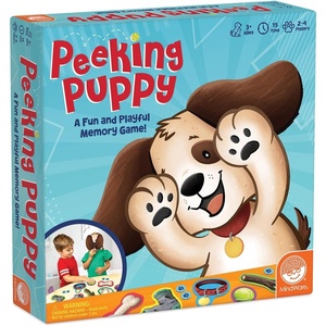 image:imageMindWare Peeking Puppy  Playful Memory Game for Kids with Puppy Mask  Early Learning Matching amp Set Collection Game for Ages 3 24 Players