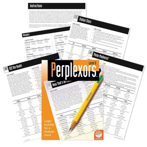 image:imageMindWare Perplexors Level D  Advanced Logic Puzzle Book for Kids and Adults Grades 7 and Up