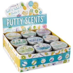 image:imageMindWare Putty Scents Series 1 Variety Pack Scented Sensory Putty with Stretch and Smash Texture Bulk 36 Tin Assortment for Kids Ages 3 Classroom Rewards and Party Favor Gifts