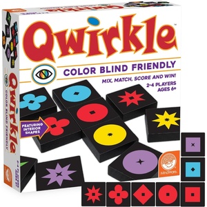 image:imageMindWare Qwirkle Color Blind Friendly Family Game Game for Kids and Adults  Fun Family Game Night Game for Concentration and VisualThinking Skills  Ages 6