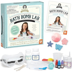 image:imageMindWare Science Academy Bath Bomb lab  A 20pc DIY Experiment kit for Boys amp Girls  Make 4 Bath Bomb Experiments  Great Gift for Children amp Teenagers