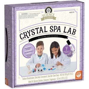 image:imageMindWare Science Academy Crystal Spa lab  Kids amp Teens Create 3 spa Gifts with Our 19pc Science kit  A Creative DIY Chemistry kit for Both Boys amp Girls  Great Gift for Children amp Teenagers