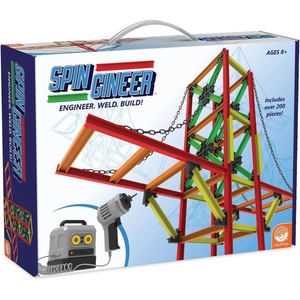 image:imageMindWare SpinGineer  Engineering Activity for Kids Ages 8 amp Up  Includes Over 200 Pieces