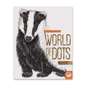 image:imageMindWare World of Dots Woodland  ConnecttheDots Puzzle Coloring Book for Kids and Adults 24 NatureThemed Designs Ages 8 and Up