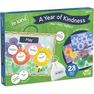 image:imagePeaceable Kingdom A Year of Kindness Calendar Monthly Activity Board of Caring Activities