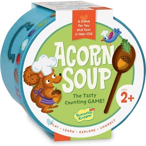 image:imagePeaceable Kingdom Acorn Soup  Game for You and Your 2  Year Old  Fun Toddler Games Ages 24 That Teach Numbers and Counting Skills
