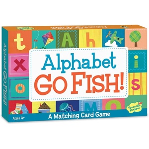 image:imagePeaceable Kingdom Alphabet Go Fish Letter Matching Card Game with 52 Oversized Cards Card Games for Kids Ages 4 2 to 6 Players