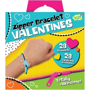 image:imagePeaceable Kingdom Cosmic Space Cootie Catcher Valentines for Kids Set of 28 Educational Classroom Gifts Fun School Exchange Cards with Motivational Sayings and Envelopes Ages 4Zipper Friendship Bracelets