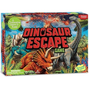 image:imagePeaceable Kingdom Dinosaur Escape Cooperative Memory Game of Logic and Luck for 2 to 4 Kids Ages 4