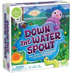 image:imagePeaceable Kingdom Down the Waterspout Cooperative Board Game  Preschool Matching Game for Kids  Teamwork amp Social Skills  Ages 3 24 Players