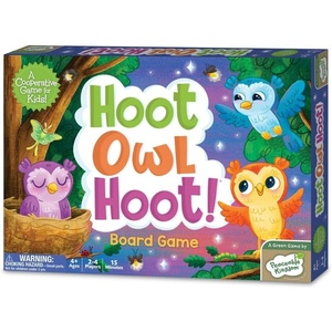 image:imagePeaceable Kingdom Hoot Owl Hoot  Cooperative Matching Game For Kids