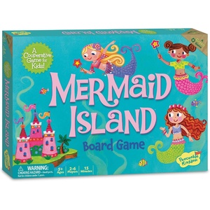 image:imagePeaceable Kingdom Mermaid Island Award Winning Cooperative Board Game for 2 to 6 Kids Ages 5