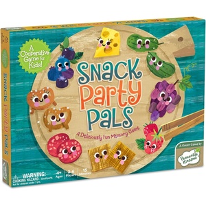 image:imagePeaceable Kingdom Snack Party Pals Cooperative Game  Fun Memory Game for Preschoolers amp Kindergarteners  Ages 4