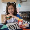 image:imageFoodie Fidget Squishy Burger Basket Big 19 Piece Sensory Toy Set with Slime Buns Stretchy Food Pieces Calming Quiet Toys for Kids Ages 5