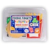 image:imageFoodie Fidget Squishy Burger Basket Big 19 Piece Sensory Toy Set with Slime Buns Stretchy Food Pieces Calming Quiet Toys for Kids Ages 5