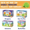 image:imageMindWare Crystal Growing Kits Hedgehogs Bright Colors Set of 2  Cute DIY Crystal Growing Kits for Kids amp Teens  Funky mini Science Experiment in an 9pc kit  Crystals Grow in 24 Hours