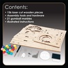 image:imageMindWare Gearjits Gumball Machine Marble Coaster  Wooden 3D Building Puzzle for Teens amp Adults  DIY STEM Building Toys for Kids  Fun for Adults Too  Ages 12 and Up