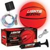 image:imageMindWare Glow Basketball Court Set with Bonus SolarPowered Hoop Lights  Ages 5 and Up