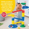 image:imageMindWare Junior Marble Run  My First Marble Run Set  Toddler Building Game  Marble Maze Toddler Building Toy Set with Oversized Marble Track Pieces and 5 Giant Marbles for Kids 12 Months and Up