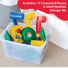 image:imageMindWare Junior Marble Run  My First Marble Run Set  Toddler Building Game  Marble Maze Toddler Building Toy Set with Oversized Marble Track Pieces and 5 Giant Marbles for Kids 12 Months and Up