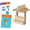 image:imageMindWare KEVA Brain Builders Set of 2 Original KEVA Brain Builders and KEVA Brain Builders Junior  Great Addition to STEM Building Toys and Classroom Games  40 Planks amp 70 Puzzles Total