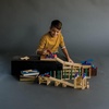 image:imageMindWare KEVA Contraptions Reactions Planks Building Toy  178 KEVA Building Planks 191 Piece Set  FreeForm Wood Building Set for Kids to Create Their Own Ball Maze  Ages 7 amp Up