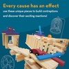 image:imageMindWare KEVA Contraptions Reactions Planks Building Toy  178 KEVA Building Planks 191 Piece Set  FreeForm Wood Building Set for Kids to Create Their Own Ball Maze  Ages 7 amp Up
