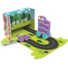 image:imageMindWare Konvertibles Transforming Wooden Trucks  2Piece FlipampChange Vehicle Set with CarryAlong Box that Becomes 3D Road Scene Toddler Toy for Ages18Months