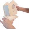 image:imageMindWare Make Your Own Birdhouse Kit  Wood Art Kit for Kids  Includes PreCut Wood Pieces and Art Supplies to Assemble and Paint Your Own Bird House  Ages 5 and Up