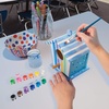image:imageMindWare Make Your Own Birdhouse Kit  Wood Art Kit for Kids  Includes PreCut Wood Pieces and Art Supplies to Assemble and Paint Your Own Bird House  Ages 5 and Up