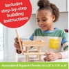 image:imageMindWare Make Your Own MYO Squirrel Feeder Craft Kit for Kids  Includes Wood Pieces Paint Brushes Instructions and More