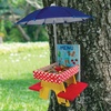 image:imageMindWare Make Your Own MYO Squirrel Feeder Craft Kit for Kids  Includes Wood Pieces Paint Brushes Instructions and More