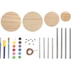 image:imageMindWare Make Your Own Wind Chime Craft Kit  Makes 1 Wind Chime Includes 13 Paint Colors 3 Brushes and Instructions