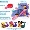 image:imageMindWare Mermaid Color Splash Water Park Bathtub Playset  Interactive Bath Toys with Color Changing Mermaid Doll Figures  Gift for 3 Year Olds and Up