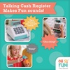 image:imageMindWare Oh So Fun Cash Register with DoubleSided Teach and Talk Design Scanner Large Drawer amp Play Money Accessories for Kids amp Toddlers