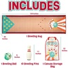 image:imageMindWare Oh So Fun Deluxe Bowling Pins Ball amp Rug Set  Safe amp Fun Foam Bowling Set for Kids Ages 3 amp Up