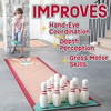 image:imageMindWare Oh So Fun Deluxe Bowling Pins Ball amp Rug Set  Safe amp Fun Foam Bowling Set for Kids Ages 3 amp Up