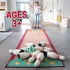 image:imageMindWare Oh So Fun Deluxe Bowling Pins Ball amp Rug Set  Safe amp Fun Foam Bowling Set for Kids Ages 3 amp Up