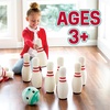 image:imageMindWare Oh So Fun Deluxe Bowling Set  Safe amp Fun Foam Bowling Set for Kids Ages 3 amp Up