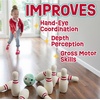 image:imageMindWare Oh So Fun Deluxe Bowling Set  Safe amp Fun Foam Bowling Set for Kids Ages 3 amp Up