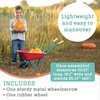 image:imageMindWare Oh So Fun Wheelbarrow Garden Tool for Kids Ages 3 and Up  Red