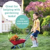 image:imageMindWare Oh So Fun Wheelbarrow Garden Tool for Kids Ages 3 and Up  Red