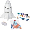image:imageMindWare Paint Your Own Porcelain Rocket Light with 2 Tea Lights 12 Paints amp 2 Brushes  Creative paintable Pottery Crafts amp Gift Kits for Kids