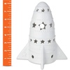image:imageMindWare Paint Your Own Porcelain Rocket Light with 2 Tea Lights 12 Paints amp 2 Brushes  Creative paintable Pottery Crafts amp Gift Kits for Kids