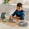 image:imageMindWare Paint Your Own Stepping Stone Dragonfly  Paint Your Own Stepping Stones for Kids Craft Kit Includes Paint Brushes and Instructions