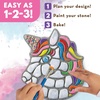 image:imageMindWare Paint Your Own Stepping Stone Unicorn  Kit Includes Weather Proof Stone Paint and Brushes