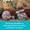 image:imageMindWare Paint Your Own Stone Decor Box Turtle  DIY Craft Kit for Kids Includes Weather Resistant Stone Paints and BrushesBox Turtle
